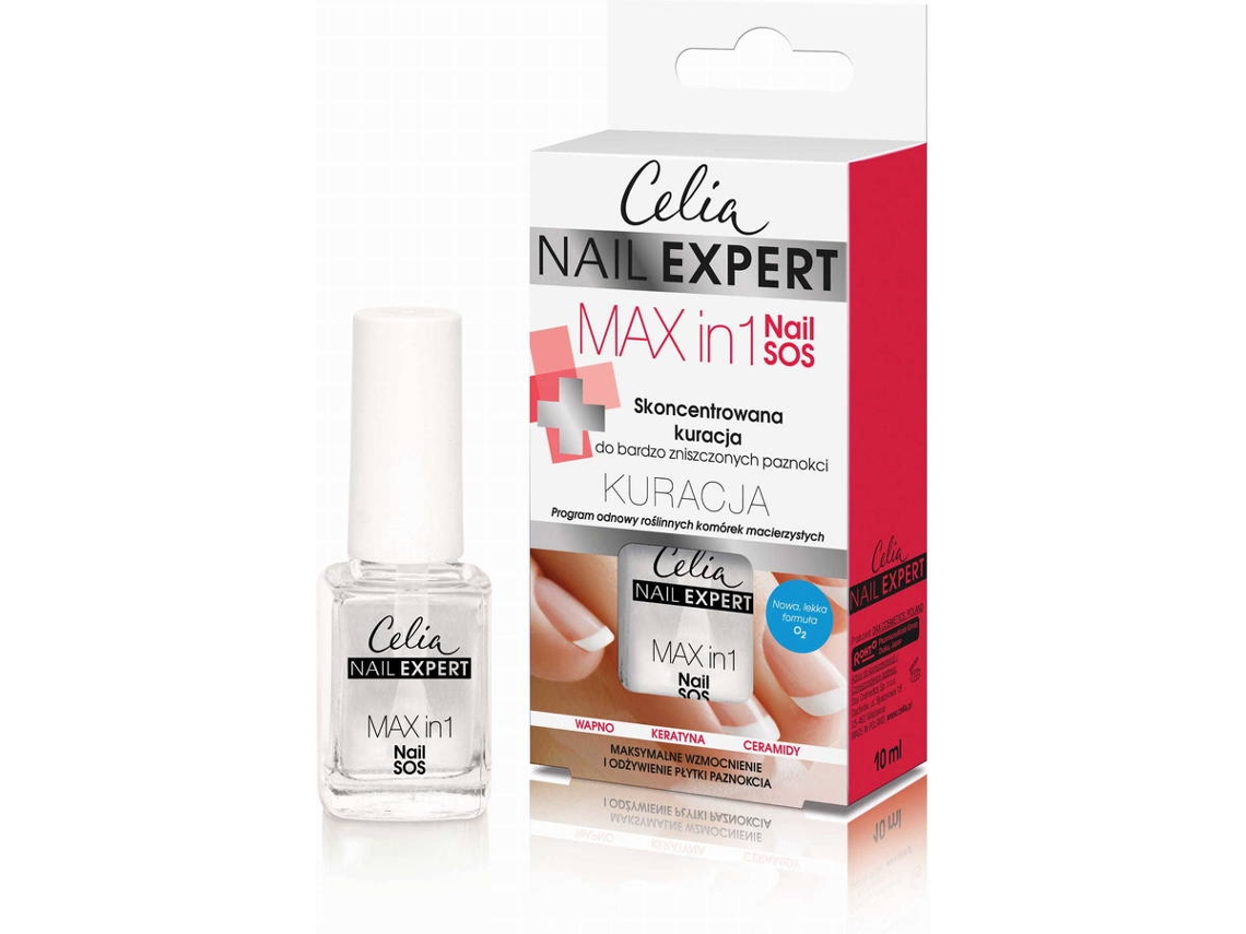 Verniz de Tratamento de Unhas CELIA Expert Concentrated Treatment