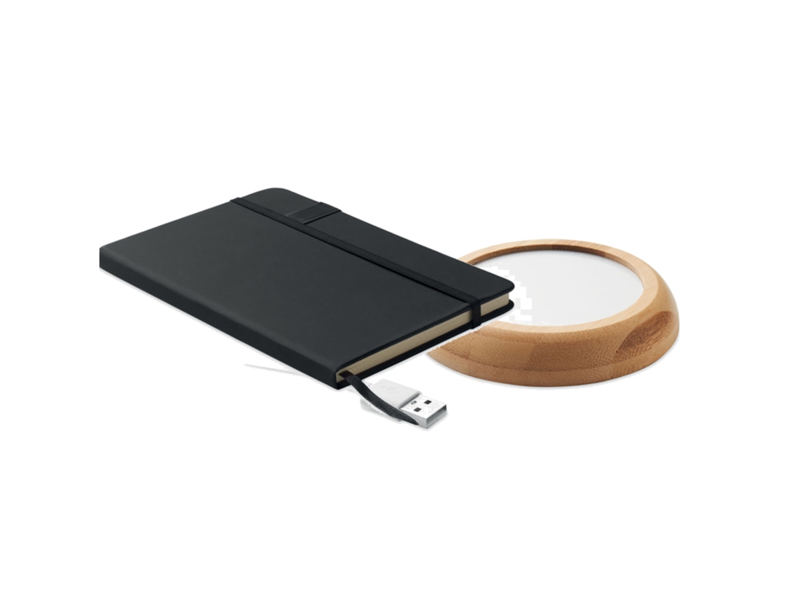 Pack Libreta Con Pen Integrado + Calienta Tazas MIDOCEAN