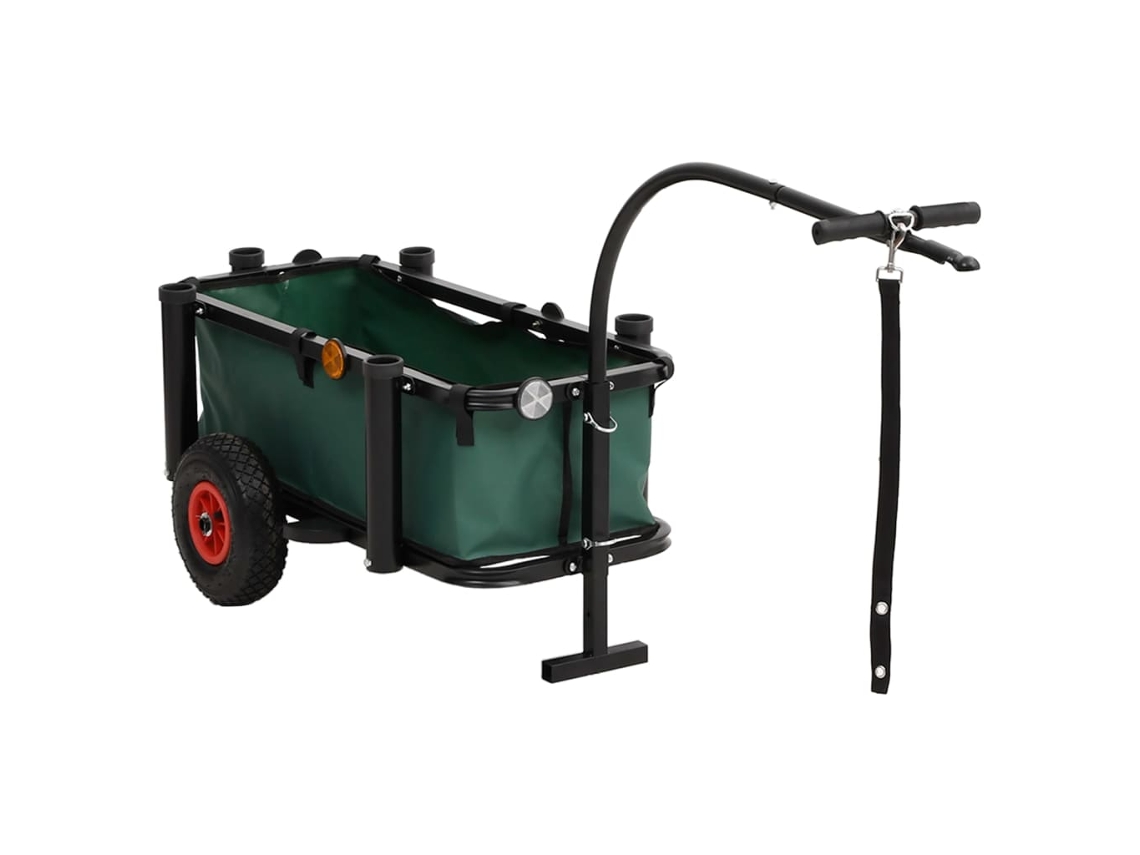 Fishing Trolley, Fishing Trolleys Vidaxl Preto Aço
