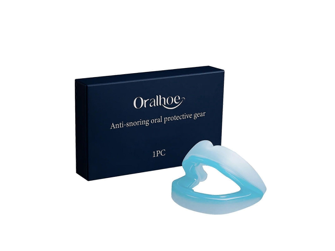 Aparelho Ortodôntico para Cuidados com o Sono Oralhoe, Protetor Bucal Suave para Sono Noturno e Ronco, Proteção Bucal, 1 Unidade TAISHENGDA