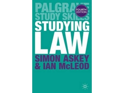 Livro Studying Law (Inglês)
