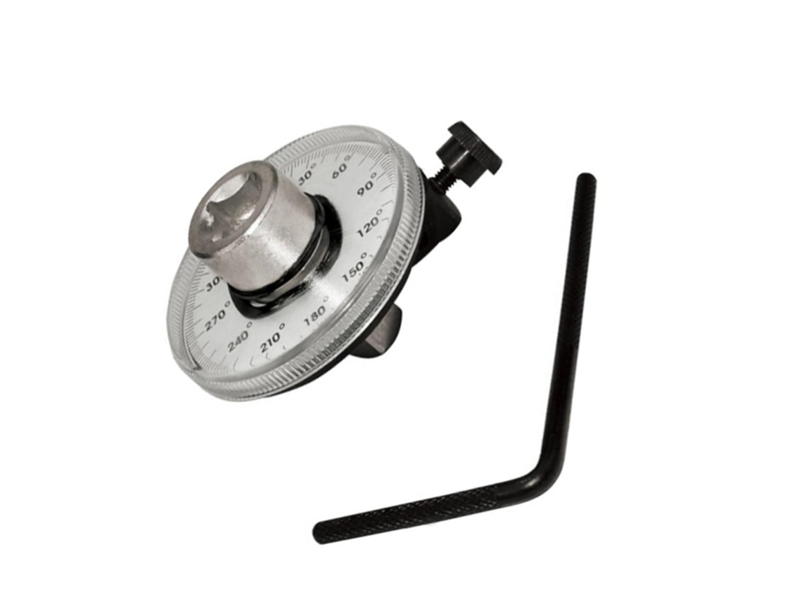 Medidor De Torque Angular Aço Carbono 1/2" Para Uso Automotivo