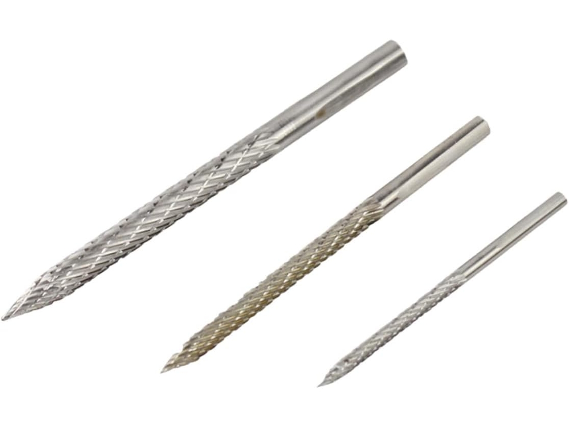 Broca/alargador De Carboneto De Tungstênio Para Reparo De Pneus, Resistente A Metais, Corte Preciso, Para Carros E Caminhões.