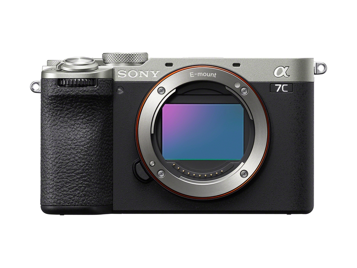 Máquina Fotográfica Mirrorless SONY Alpha a7C II (Prateado)