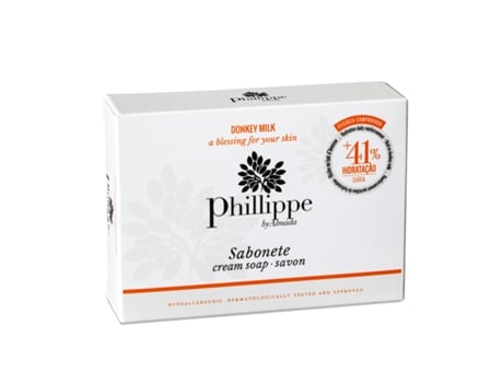 Barra de Sabão de Leite de Burra 1 Unidade 75Gr PHILLIPE BY ALMADA
