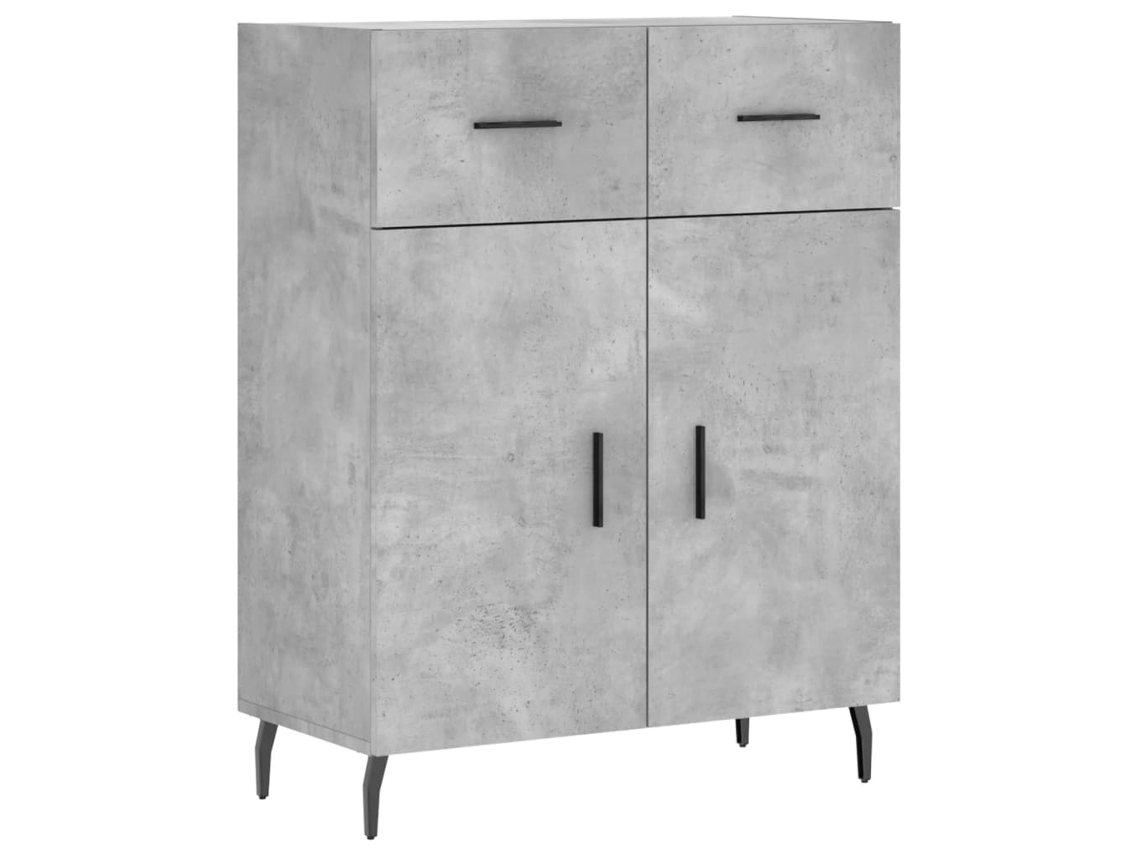 Sideboard, Sideboards Vidaxl Cinzeto Madeira Processada (n/a)