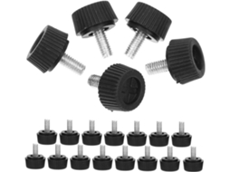Conjunto De 20 Pés Niveladores Ajustáveis Para Móveis, Armários, Mesas E Cadeiras Base Resistente Para Pisos