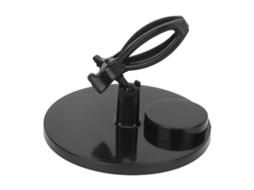 Suporte Para Garrafa De Esmalte De Unhas Com Base Larga Anti-queda Clip Fixador Para Manicure Preto