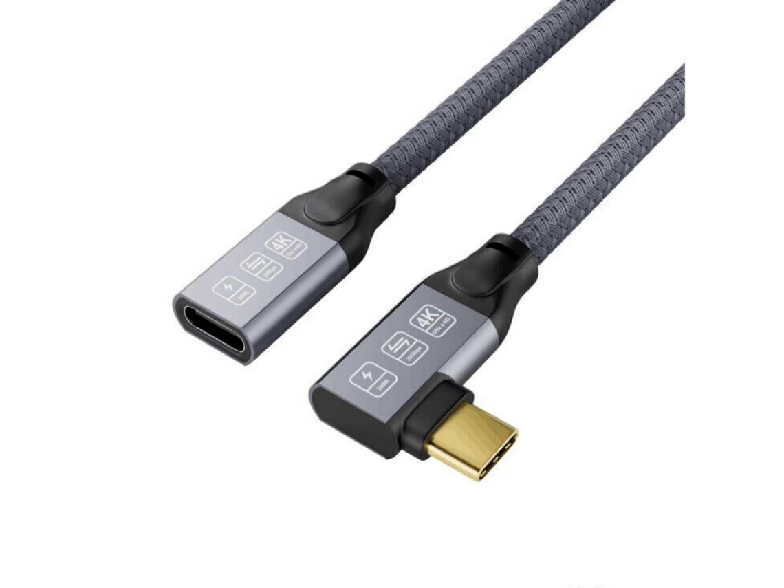 Lurelia Cabo De Extensão Usb Usb-c, 240 W, Pd240w, 3.2, Carregamento Rápido, Telemóveis