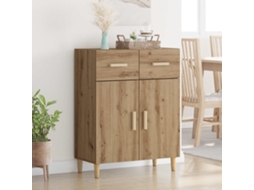 Vidaxl Buffet Carvalho Artisiano 34 X 69.5 X 89 Cm