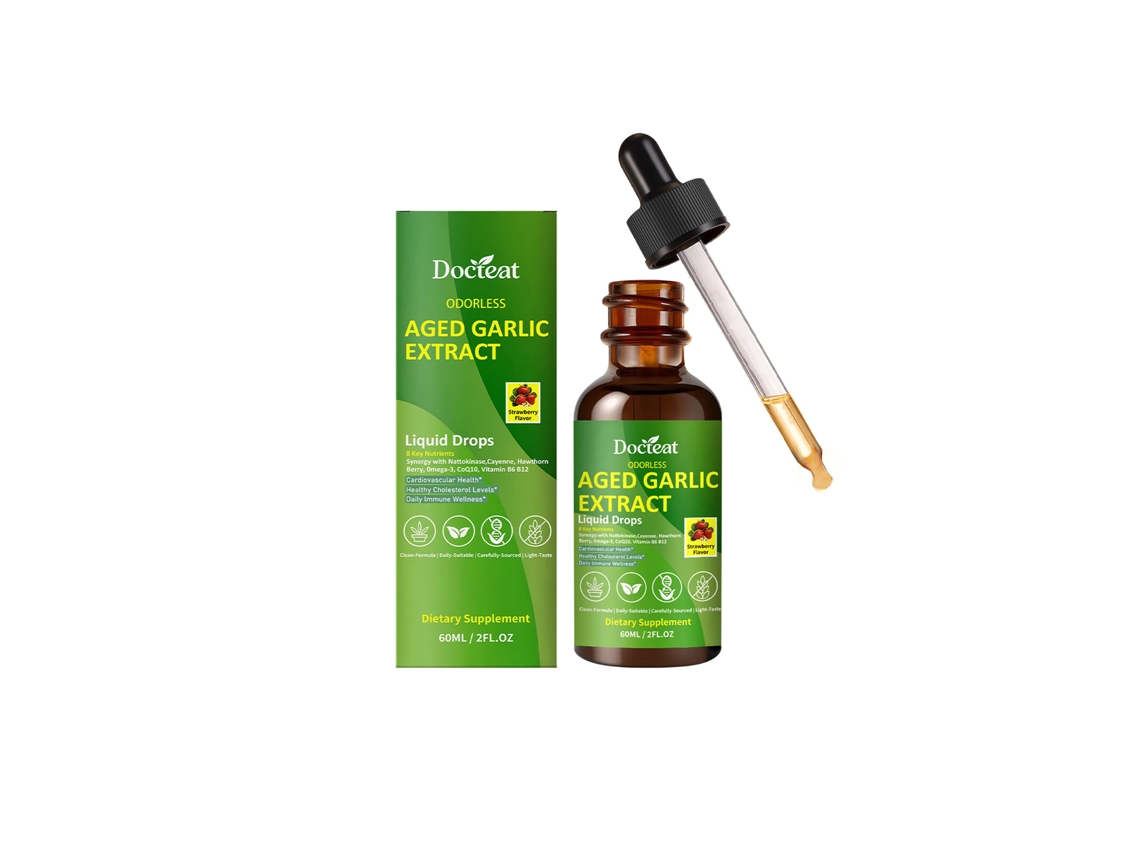 Gotas de Alho Envelhecido Docteat Essência Herbal