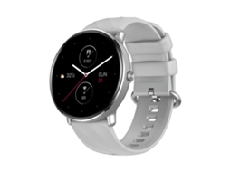 (prateado) Smartwatch Com Tela De 1,43 Polegadas, Função De Chamada Por Voz E Suporte Para Monitoramento De Frequência Cardíaca