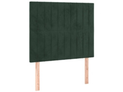 Headboard, Headboards Vidaxl Verde Veludo (90 Cm)