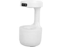 Umidificador De Névoa Fria 800ml, Com Relógio Digital Led
