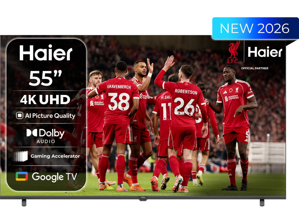 TV HAIER K85 H55K85GUX (LED - 55'' - 140 cm - 4K Ultra HD - Smart TV)