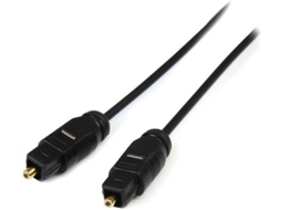 Cabo de Áudio STARTECH (4.6 m - Toslink/Toslink - Preto)