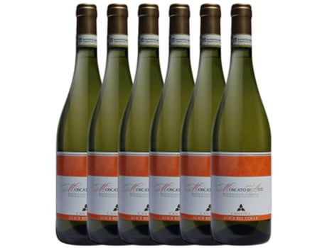 Espumante ALICE BEL COLLE Alice Bel Colle Mascate Giallo Moscato D'Asti (0.75 L - 6 unidades)