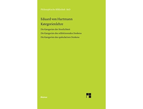 Livro Kategorienlehre German Edition de Eduard Von Hartmann (Alemão - Capa Dura)