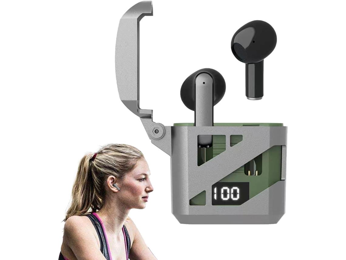 Fones De Ouvido Sem Fio Hifi Estéreo Com Graves Profundos, Cancelamento De Ruído E Controle Por Toque