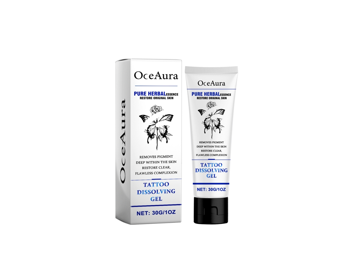 Gel para Tatuagens Oceaura da LAXISCREED, Hidratação, Reparação e Iluminação da Pele