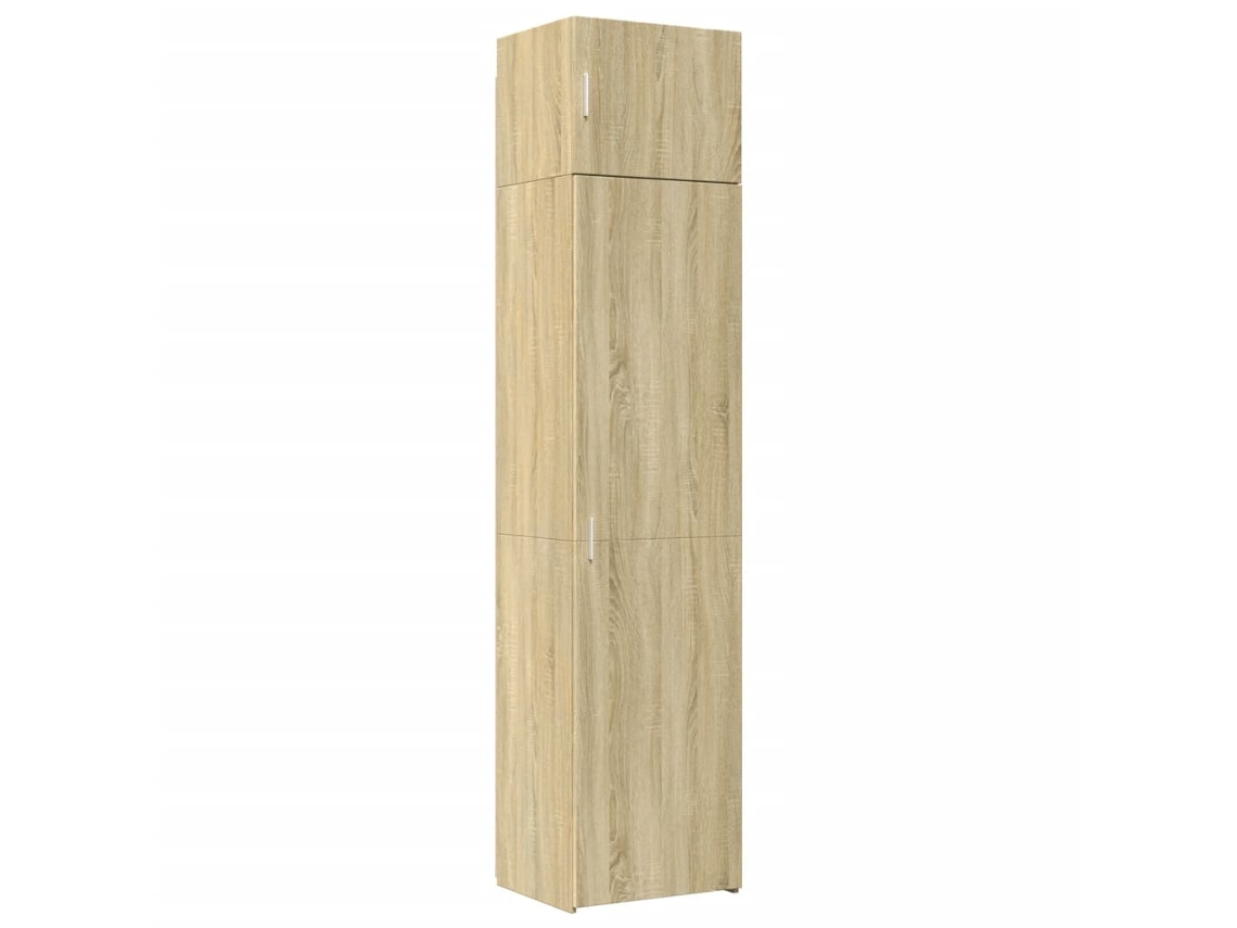 Slim Storage Cabinet, Slim Storage Cabinets Vidaxl Marrom Madeira Processada (50 X 42.5 X 225 Cm)