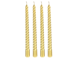 4 Peças de Velas Cônicas Perfumadas ALLINLESS