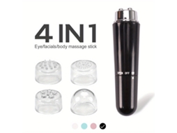 Massageiro Ocular/facial Alivia Olheiras e Inchaço, Acalma uma Pele Facial Design Portátil, Compacto, Recarregável, Uso Diário, Higiênico STELASPLEN