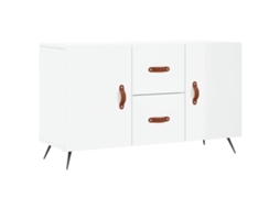 Aparador 100x36x60 cm Derivados de Madeira Branco Brilhante MAISON EXCLUSIVE
