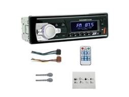 Rádio Auto Mp3 Player, Bluetooth, 4x60w, Usb/aux, Suporta Mp3/wma/wav, Iluminare Colorata, Telecomando Zsanfs