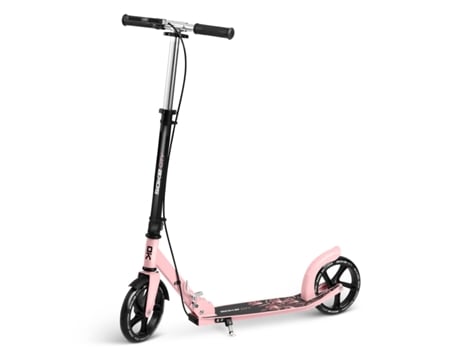 Patinete Soke City negro y rosa