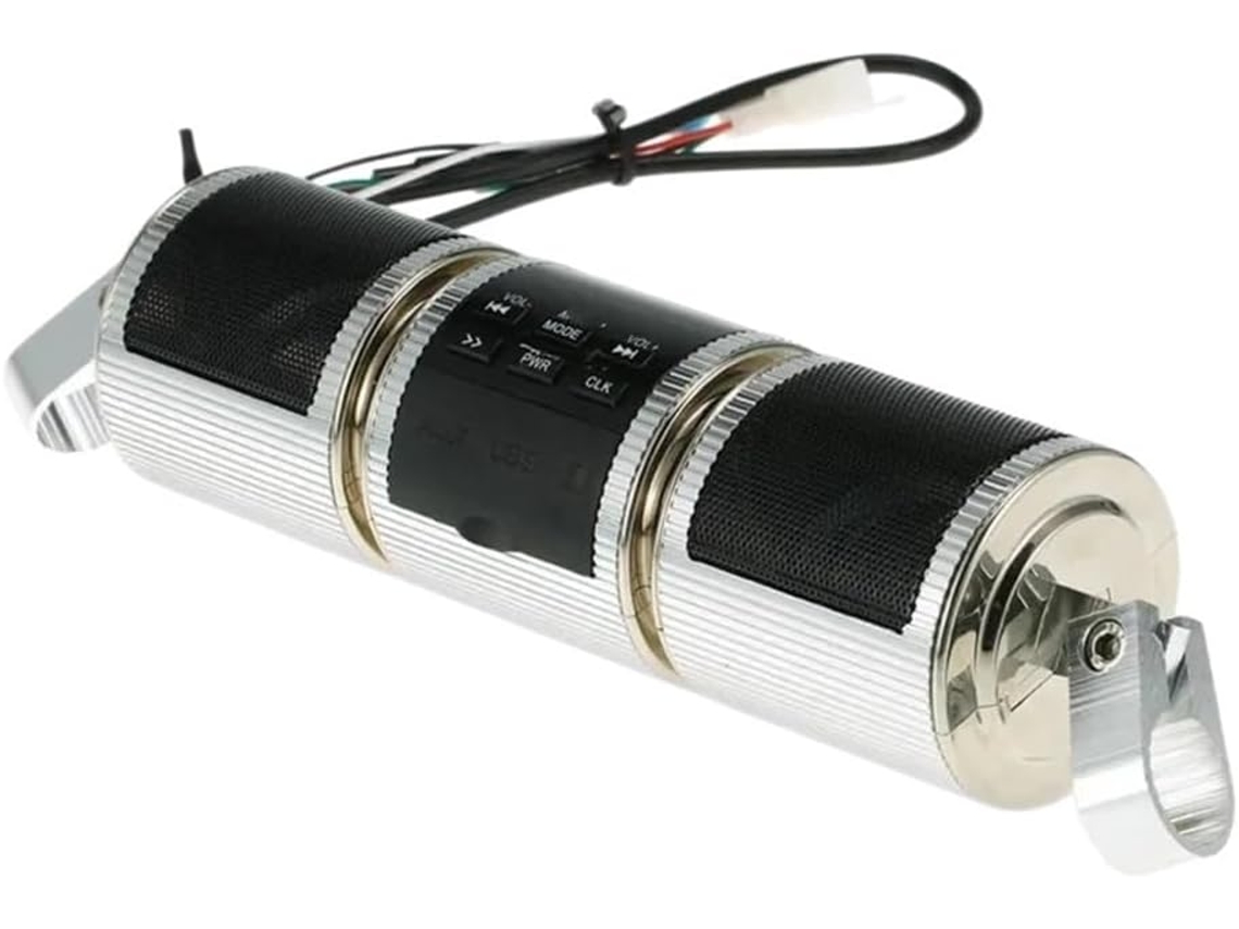 Guidon Amplificador De Áudio Lecteur Mp3 Rádio Fm Amplificador De Puissance Moto Modificação Haute 12v Ip4