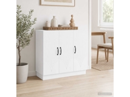 Vidaxl Buffet Branco 89 X 34,5 X 77 Cm Derivados De Madeira