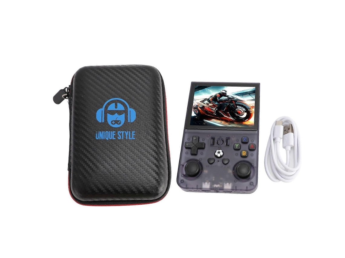 Console de Jogos Portátil 4000 Mah, Retrô para Sistema Linux, Tela Ips 3,5 Polegadas, Bolso Po Rtátil em Casa GOKOCO
