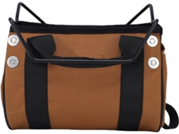 Bolsa para ferramentas Fafeicy, feita de tecido Oxford resistente, com vários compartimentos e ampla abertura, para