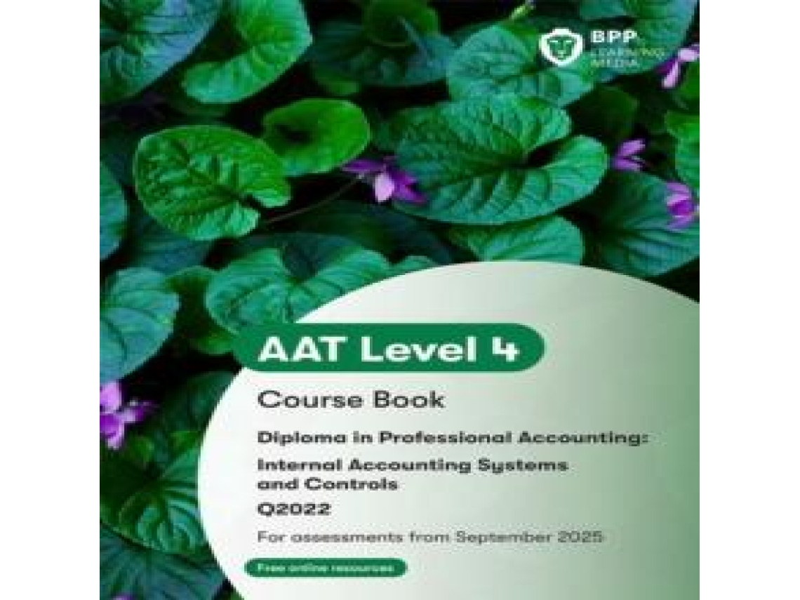 Livro AAT Internal Accounting Systems and Controls de BPP Learning Media (Inglês)