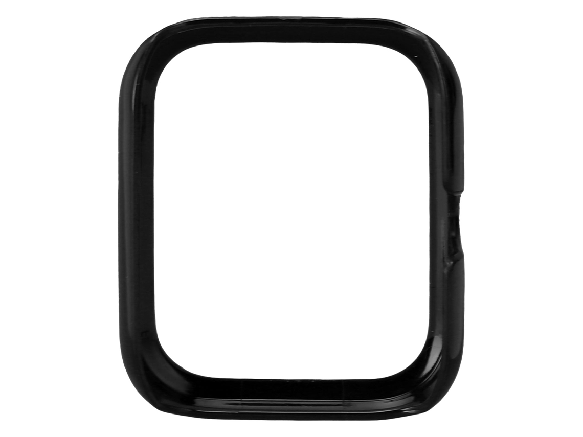 Capa Protetora Bumper Rígida para Amazfit Bip 3/bip 3 Pro de Plástico Shockproof Preta