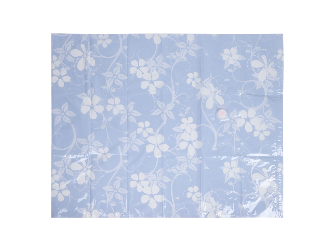 Saco De Vácuo Plegável 80x100cm Roupa Colcha Entrada Ar Rosca 3.5cm