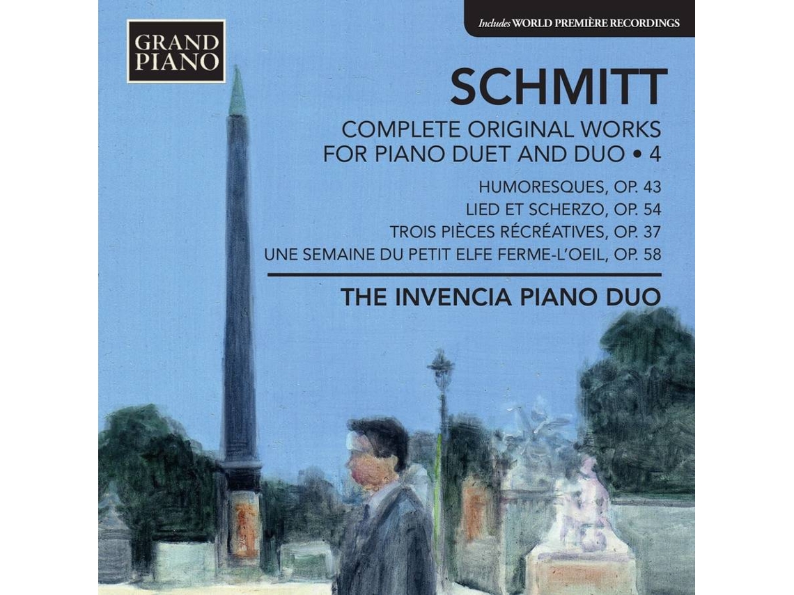 CD Invencia Piano Duo - Werke für Klavierduo Vol.4 (1CD)