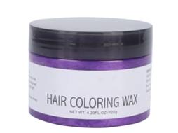2026 cera Temporal de Coloración Capilar 120g para Tinte Y Peinado Rápido Crema de Arcilla para Hombres Y Mujeres Púrpura