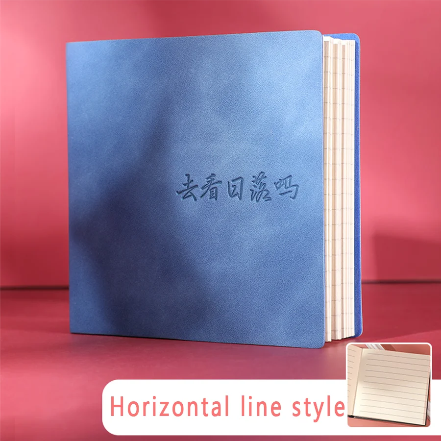(azul, Outras Cores) Conjunto De 5 Cadernos E Agendas Quadradas - Mini Cadernos