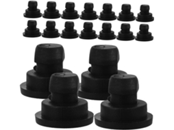 Gadpiparty Conjunto De 20 Pés Borracha Antiderrapantes Para Panelas Arroz E Outros Acessórios Cozinha