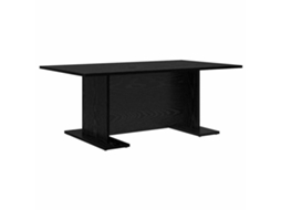 Conjunto 1 Mesa De Centro Vidaxl Preto Derivados De Madeira (103.5 X 60 X 40 Cm)