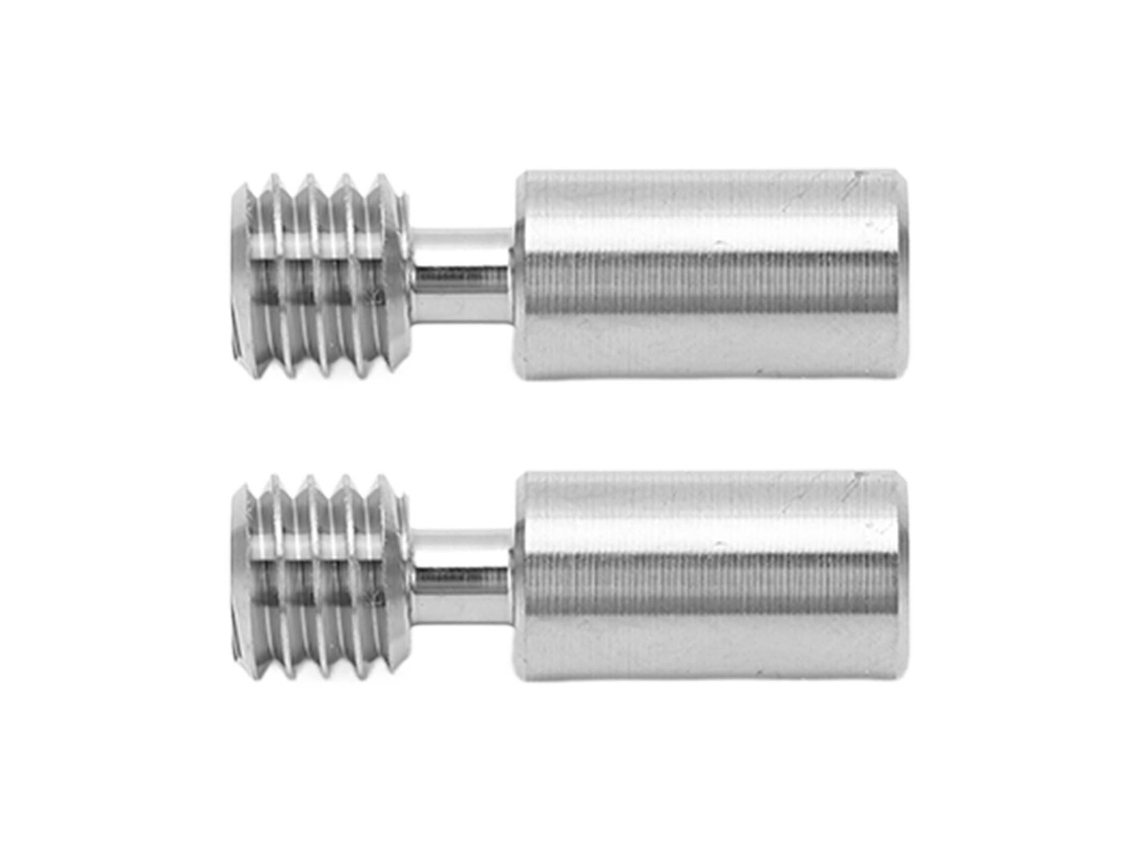 2 Peças De Tubo Heatbreak De Titânio Com Design Ramificado E Rosca M6 Para Impressora 3d Ender 3 S1