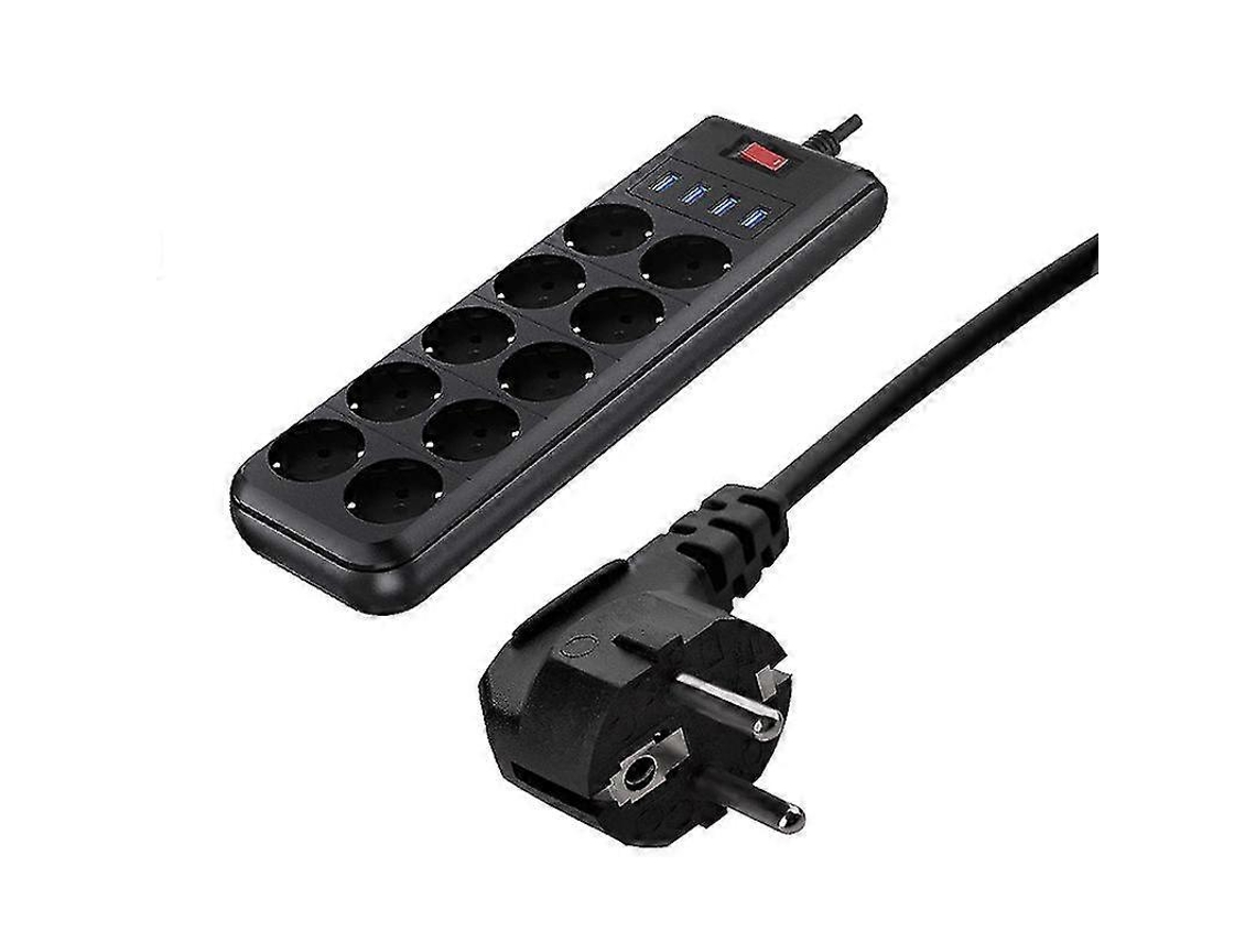 Extensão Elétrica Com Múltiplas Tomadas Para Ligar Todos Os Seus Dispositivos Com Segurança. Olysi Shop