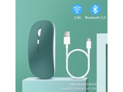 Capa Com Teclado Bluetooth Compatível Com Ipad 10 10.9 2022, Mouse, Giratória 360°, Magnética, Cor Verde