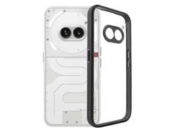 Yuru capa de Celular em Pc Transparente com Tpu Esbranquiçado Híbrido