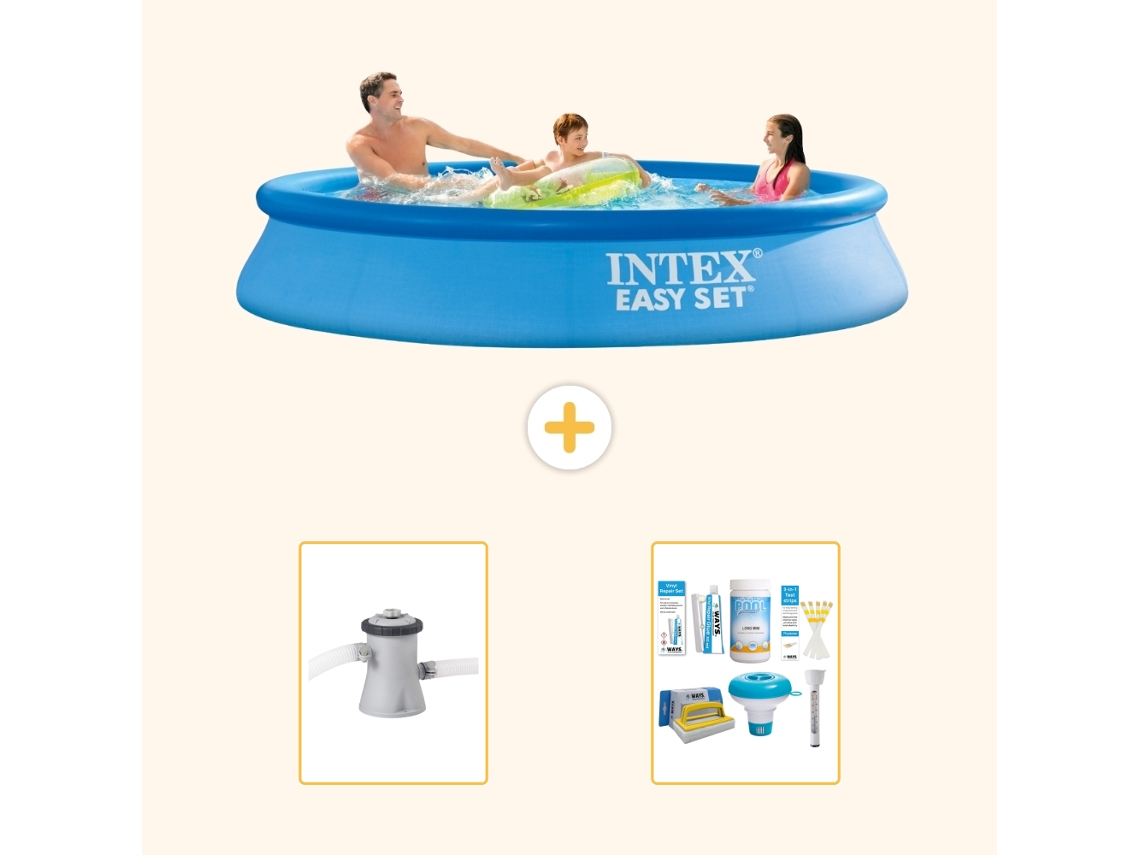 Intex Piscina Easy Set Redonda - 305x61 Cm - 3-peças S21313
