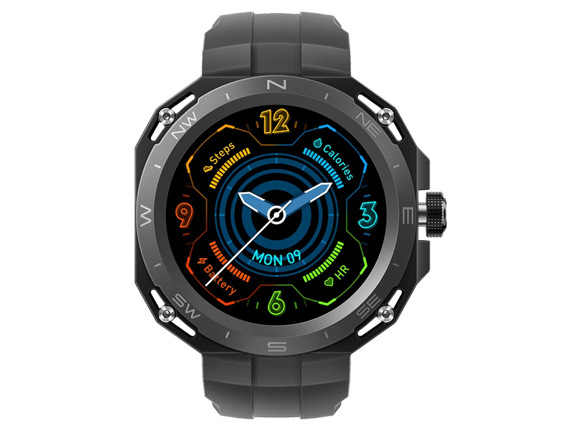 Smartwatch, Tela HD 1,35, Vários Modos Esportivos, Preto Bestvite