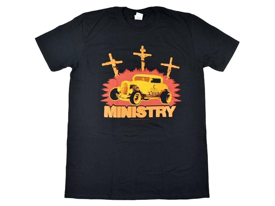 Ministry Hot Rod T-shirt Unisex Adults Size:s