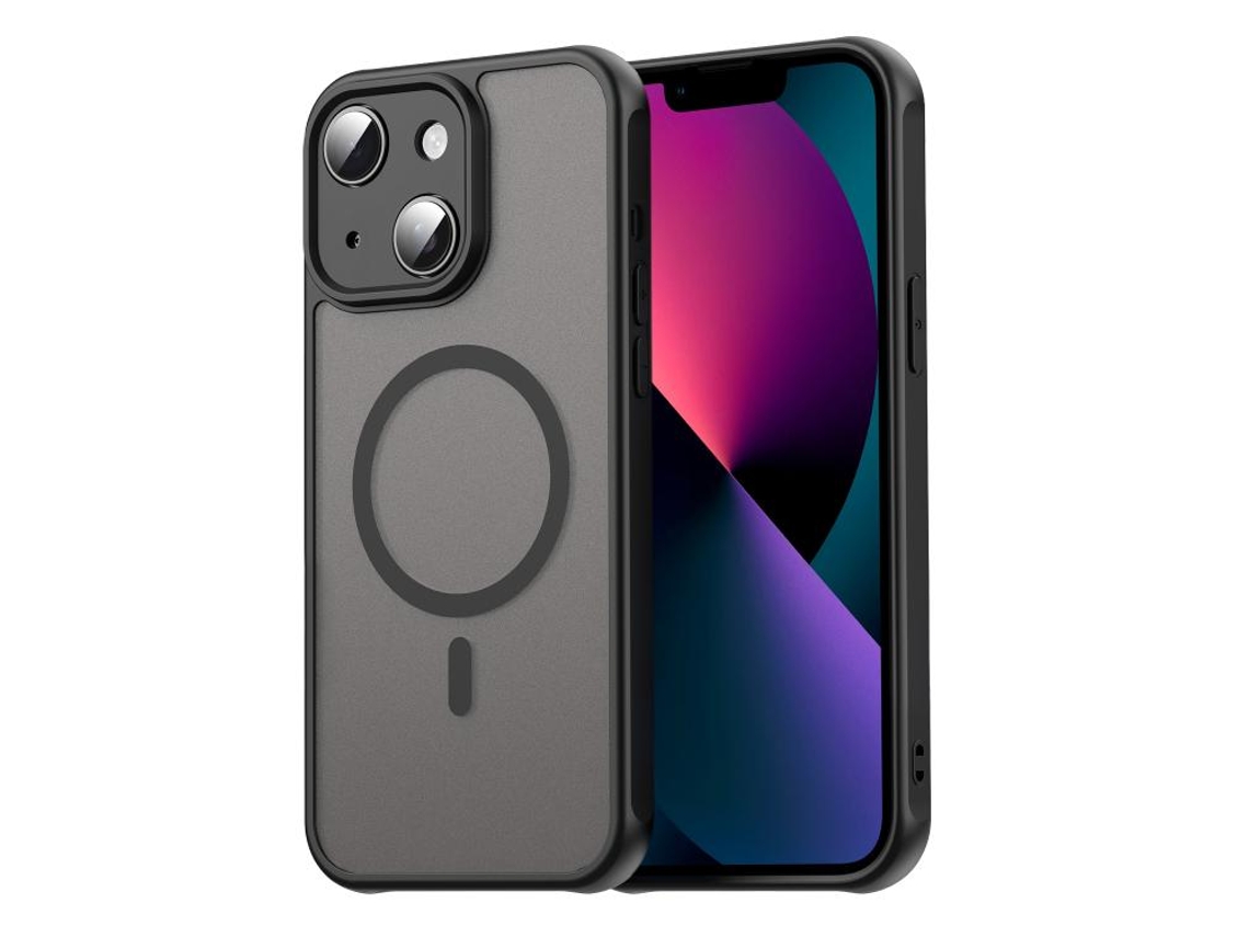 Capa Fan Dun Para Iphone 13 - Tpu Híbrido Pc Fosco - Magsafe